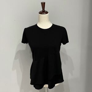 Dkny Black Short Sleeve Top Size Medium